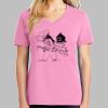 Ladies Core Cotton V Neck Tee Thumbnail