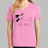 Ladies Core Cotton V Neck Tee Thumbnail