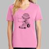 Ladies Core Cotton V Neck Tee Thumbnail