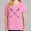 Ladies Core Cotton V Neck Tee Thumbnail