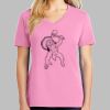 Ladies Core Cotton V Neck Tee Thumbnail