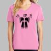 Ladies Core Cotton V Neck Tee Thumbnail