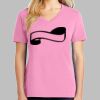 Ladies Core Cotton V Neck Tee Thumbnail