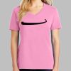 Ladies Core Cotton V Neck Tee Thumbnail