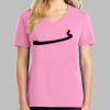 Ladies Core Cotton V Neck Tee Thumbnail