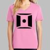 Ladies Core Cotton V Neck Tee Thumbnail