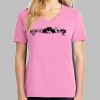 Ladies Core Cotton V Neck Tee Thumbnail