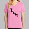 Ladies Core Cotton V Neck Tee Thumbnail