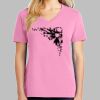 Ladies Core Cotton V Neck Tee Thumbnail