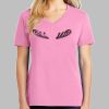 Ladies Core Cotton V Neck Tee Thumbnail