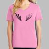 Ladies Core Cotton V Neck Tee Thumbnail