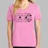 Ladies Core Cotton V Neck Tee Thumbnail