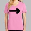 Ladies Core Cotton V Neck Tee Thumbnail