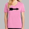 Ladies Core Cotton V Neck Tee Thumbnail