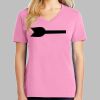 Ladies Core Cotton V Neck Tee Thumbnail