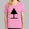 Ladies Core Cotton V Neck Tee Thumbnail