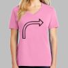Ladies Core Cotton V Neck Tee Thumbnail
