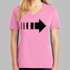 Ladies Core Cotton V Neck Tee Thumbnail