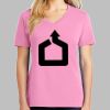 Ladies Core Cotton V Neck Tee Thumbnail