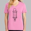 Ladies Core Cotton V Neck Tee Thumbnail