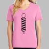 Ladies Core Cotton V Neck Tee Thumbnail