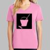 Ladies Core Cotton V Neck Tee Thumbnail