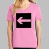Ladies Core Cotton V Neck Tee Thumbnail