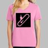 Ladies Core Cotton V Neck Tee Thumbnail