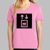 Ladies Core Cotton V Neck Tee Thumbnail