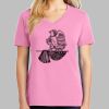 Ladies Core Cotton V Neck Tee Thumbnail
