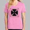Ladies Core Cotton V Neck Tee Thumbnail