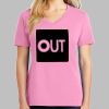 Ladies Core Cotton V Neck Tee Thumbnail