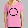 Ladies Core Cotton V Neck Tee Thumbnail