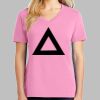 Ladies Core Cotton V Neck Tee Thumbnail