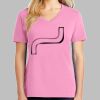 Ladies Core Cotton V Neck Tee Thumbnail