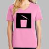 Ladies Core Cotton V Neck Tee Thumbnail