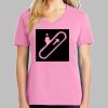 Ladies Core Cotton V Neck Tee Thumbnail