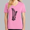 Ladies Core Cotton V Neck Tee Thumbnail