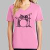 Ladies Core Cotton V Neck Tee Thumbnail