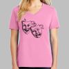 Ladies Core Cotton V Neck Tee Thumbnail