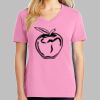 Ladies Core Cotton V Neck Tee Thumbnail