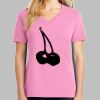 Ladies Core Cotton V Neck Tee Thumbnail