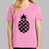 Ladies Core Cotton V Neck Tee Thumbnail