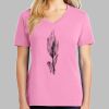 Ladies Core Cotton V Neck Tee Thumbnail