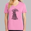 Ladies Core Cotton V Neck Tee Thumbnail