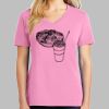Ladies Core Cotton V Neck Tee Thumbnail
