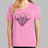 Ladies Core Cotton V Neck Tee Thumbnail