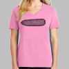Ladies Core Cotton V Neck Tee Thumbnail