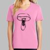 Ladies Core Cotton V Neck Tee Thumbnail
