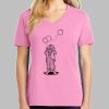 Ladies Core Cotton V Neck Tee Thumbnail